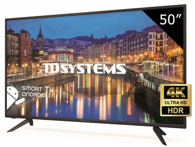 TD Systems K50DLH8US : 50 pouces Ultra HD 4K intelligent