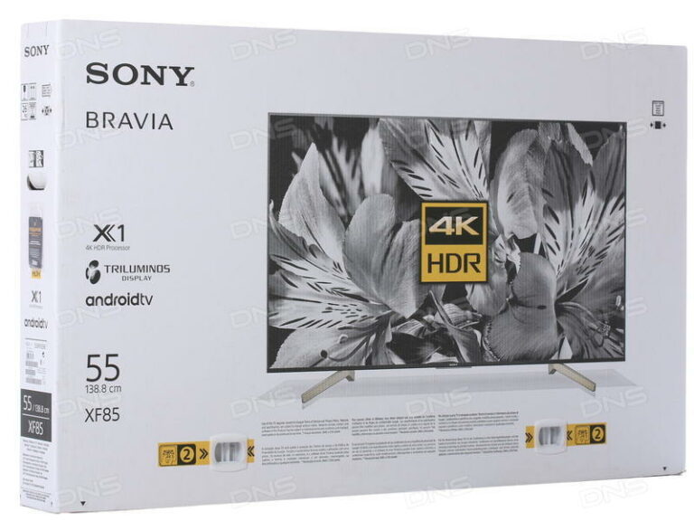 Sony KD-55XF8596 : un téléviseur haut de Gamme