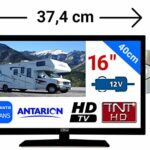 Combiné DVD TV Camping Car Camion 16 pouces : ANTARION TV16DVDB2