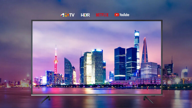 CHiQ Smart 4K TV U50E6000 : Un téléviseur intelligent Netflix, Youtube, Facebook, Twitter